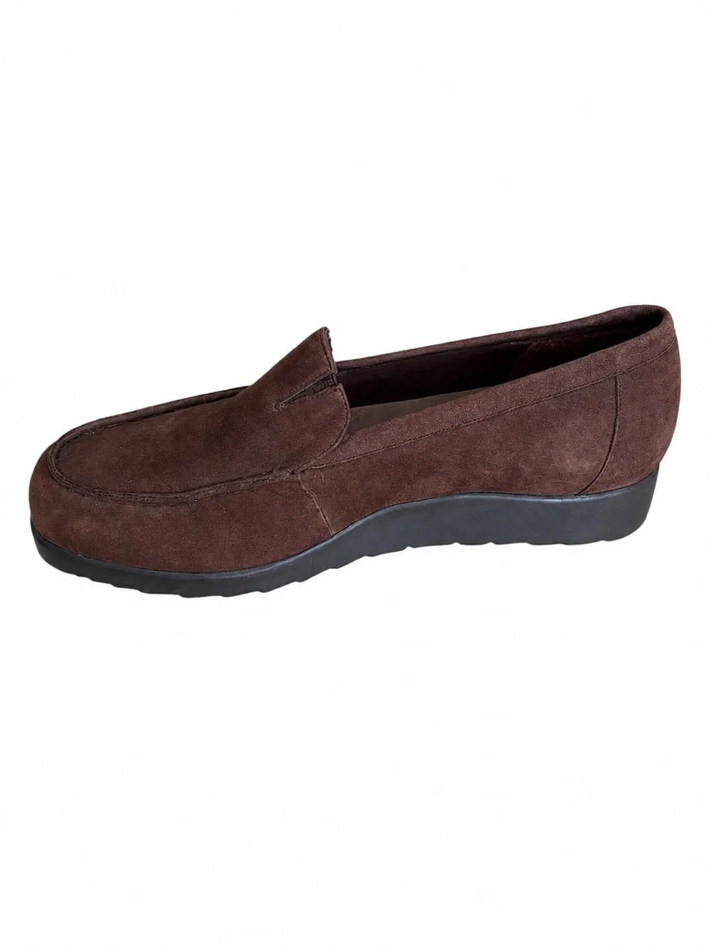 Rockport Brown Suede Loafers – Women’s Size 7.5M – Comfort Slip-On Shoes